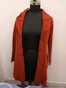 New Shiny Partywear Long Blazer