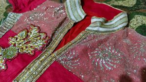 Embellished Red kurti