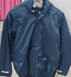Men's Navy Blue Rain Jacket