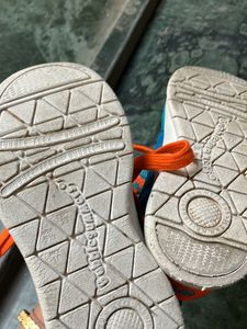 Toddler Blue &amp; Orange Sneakers