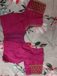 Beautiful Pink Embroidered Blouse