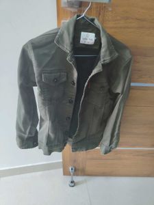 Green Denim Jacket