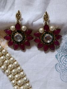 Parl Long Mala Set