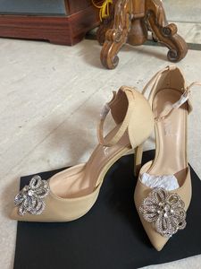 NUDE BEIGE Heels Size 38 &amp; 39 Available