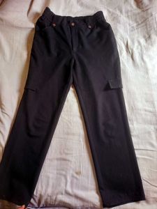 MAX Black Cargo Pants