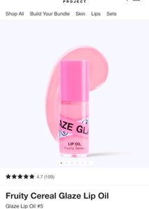 Glaze Lip Oil Fruity Cereal🩷