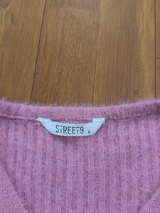Cropped Fuzzy Cardigan
