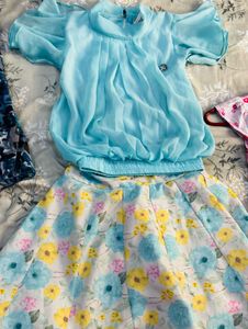combo of girls 4 dresses