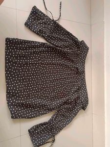 Chic Polka Dot Top