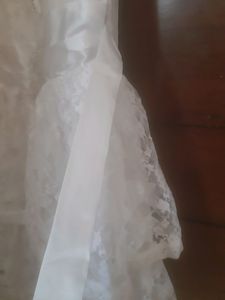 Beautiful white gown dress for girls