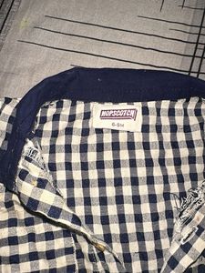 Cute Gingham Baby Romper