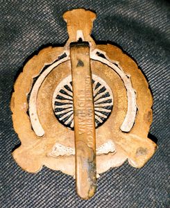 Vintage Indian Army Seva Emblem Badge