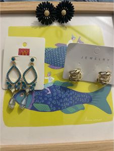 Stylish Dangle Earrings Set