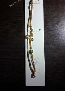 Snake charm bracelet for women