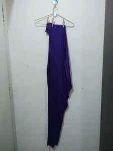 Purple Viscose Dhoti Salwar