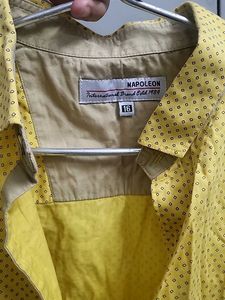 Yellow Dotted boy's Shirt
