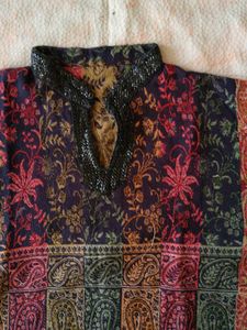 Vibrant Paisley Print Kurta