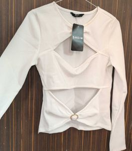 y2k white top