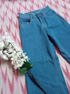 Mid Blue Wide Leg Jeans 🌷