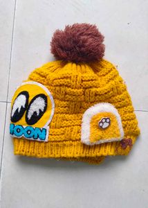 Cute Kids Winter Beanies - Set of 4