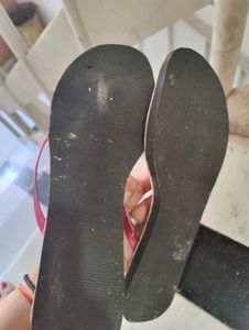Pink Strapped Flip-Flops