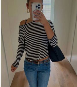 Striped Long Sleeve Top