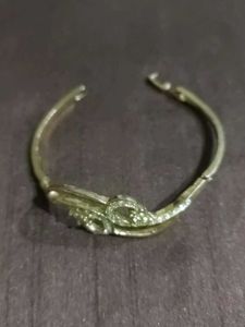Elegant CZ Gold plated Bangle Bracelet