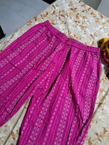 Women's Ethnic Pink Co-ords Set