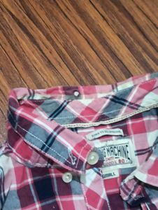 men's check shirt