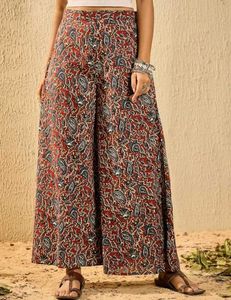 Boho Print Palazzo Pants