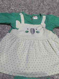 Adorable Koala Print Baby Outfit