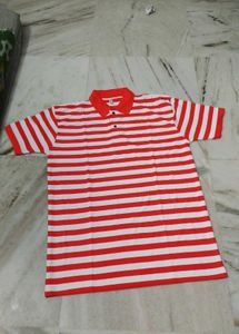 ♥️ Striped Polo T-Shirt