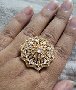 Sparkling Statement AD Ring
