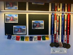 black bulletin board