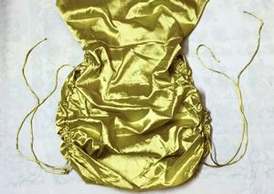 💚SATIN SILK HIGHLY RUCHED DRESS FOR WOMEN