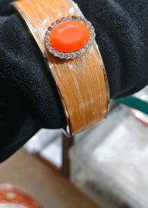 Elegant Coral Stone Bracelet