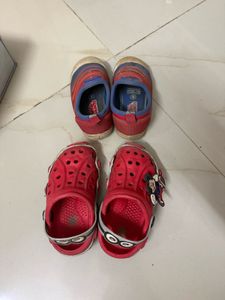 Kids Mickey Mouse &amp; Spider-Man Shoes