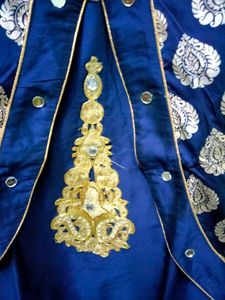 Silk Embroidered Kurti