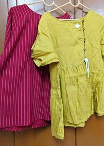 Set of 2 Trendy Women's Tops