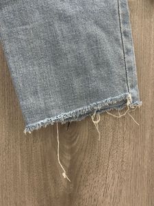Light Wash Distressed Denim Jeans