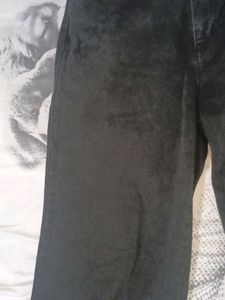 Black straight jeans