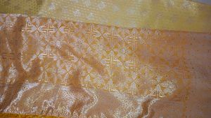 TWO SHADE PASTEL ZARI SAREE + FREE GIFT!