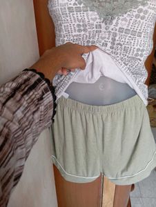 Cute Love Print Pajama Set