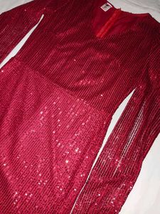 Sensational Red Chick Dress