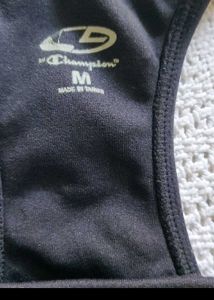 Champion Black Racerback Sports Bra