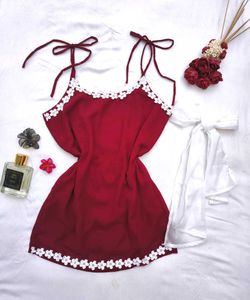 Spaghetti corset kurti with scarf 🍒