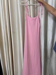 Trendy Baby Pink Bodycon Dress