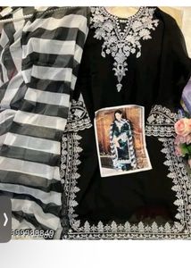 black an white elegant suit