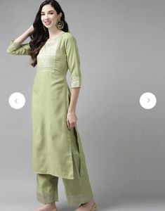 Elegant Green Kurta Set with Dupatta
