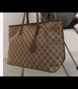 Vintage Patterned Tote Bag